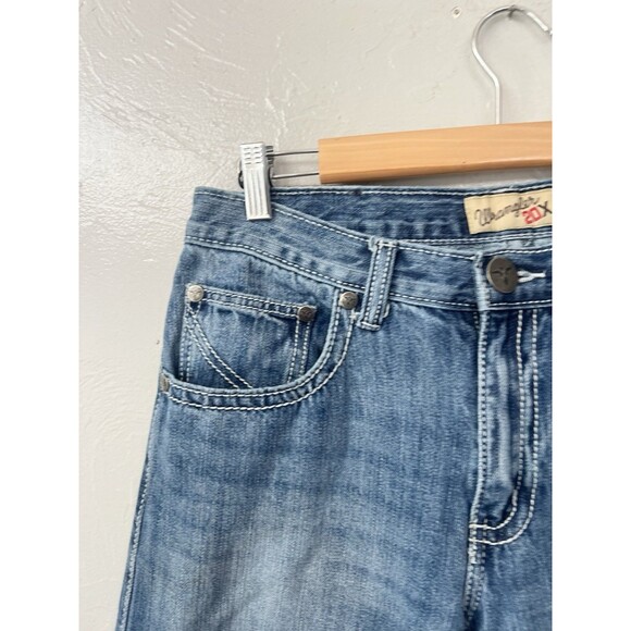 Wrangler Retro Jeans Mens 31x32 Slim Boot Cut Cowboy Rodeo Western Ranch Stretch - Picture 4 of 10